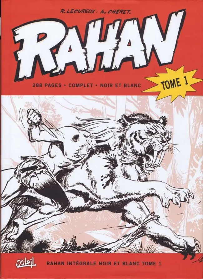 Couverture de l'album Rahan Intégrale noir et blanc Tome 1