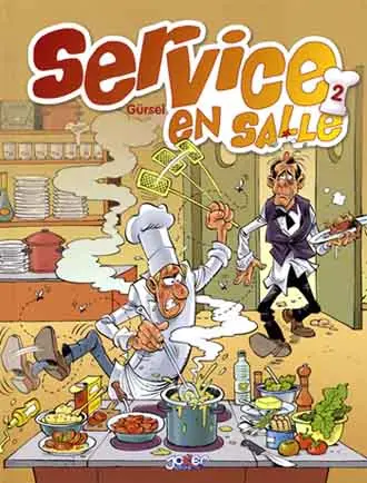 Couverture de l'album La Restauration Tome 2 Service en salle