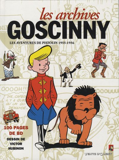Couverture de l'album Les Archives Goscinny Les aventures de Pistolin 1955-1956