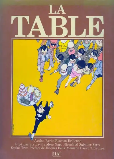 Couverture de l'album La Table