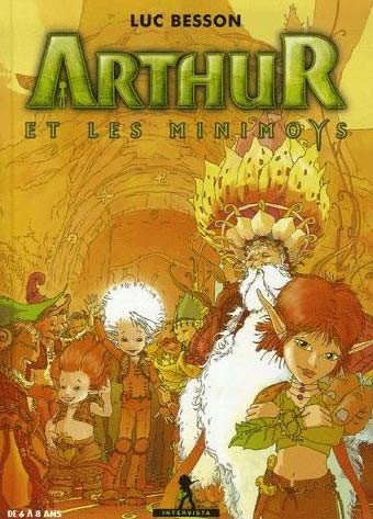 Couverture de l'album Arthur et les Minimoys - LA Bd du Roman