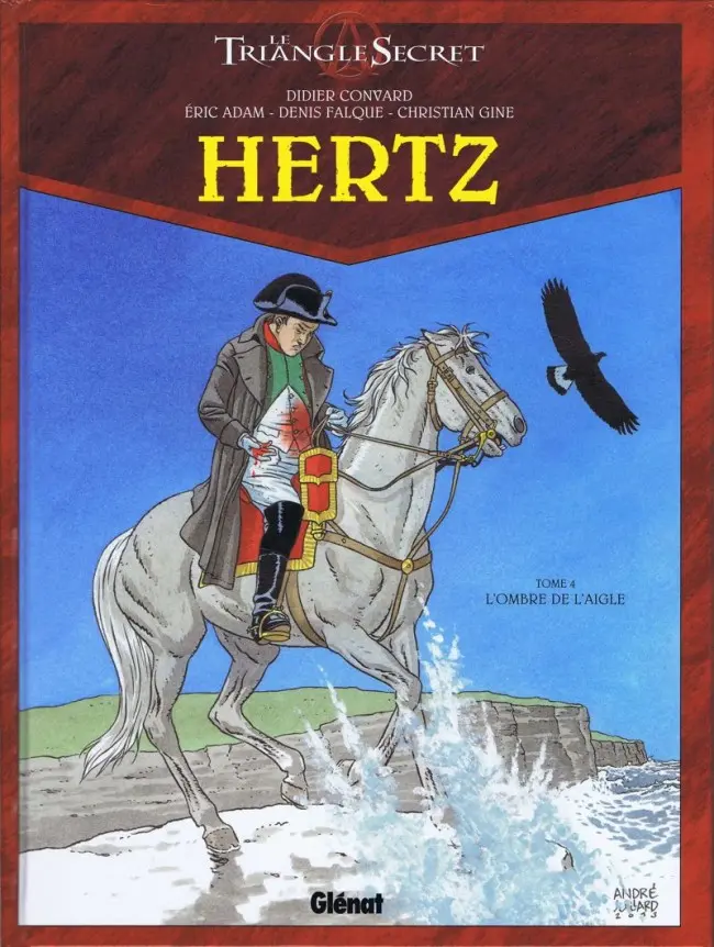 Couverture de l'album Le Triangle secret - Hertz Tome 4 L'Ombre de l'Aigle