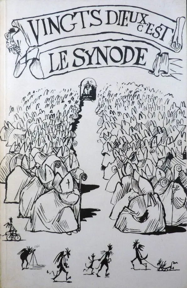 Couverture de l'album Vingt dieux c'est le synode Vingts dieux c'est le synode