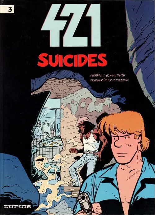 Couverture de l'album 421 Tome 3 Suicides