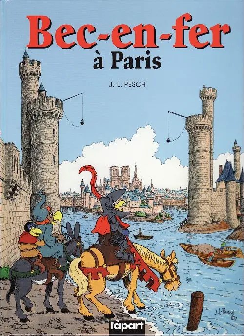 Couverture de l'album Bec-en-fer Tome 4 Bec-en-fer à Paris