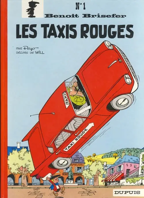 Couverture de l'album Benoît Brisefer Tome 1 Les taxis rouges