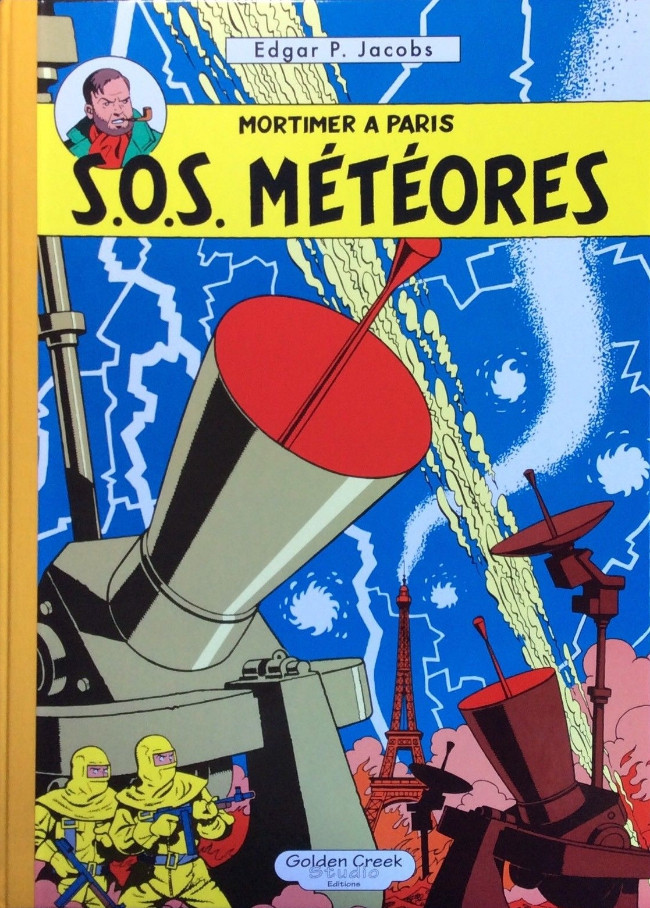 Couverture de l'album Blake et Mortimer Tome 8 S.O.S. météores - Mortimer à Paris