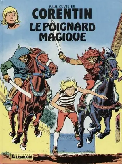 Couverture de l'album Corentin Tome 4 Le poignard magique