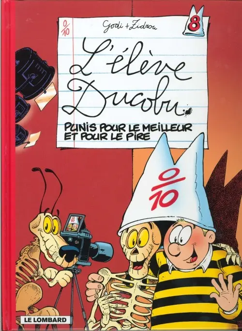 Couverture de l'album L'Élève Ducobu Tome 8 Punis pour le meilleur et pour le pire
