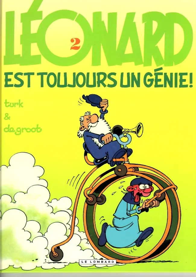 Couverture de l'album Léonard Tome 2 Léonard est toujours un génie !