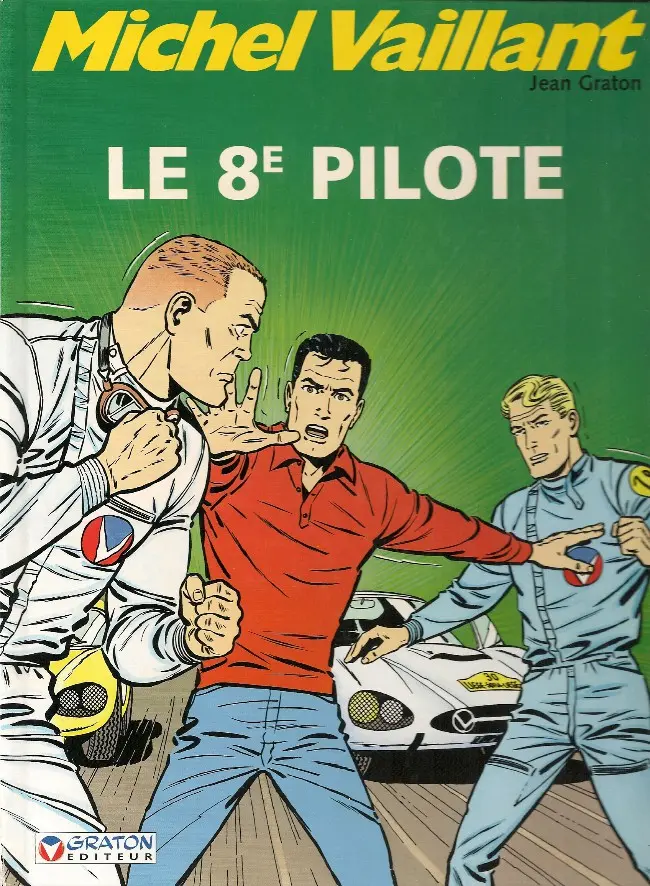 Couverture de l'album Michel Vaillant Tome 8 Le 8e pilote