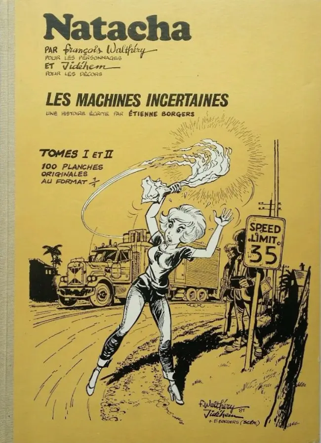 Couverture de l'album Natacha Tome 9 Les machines incertaines