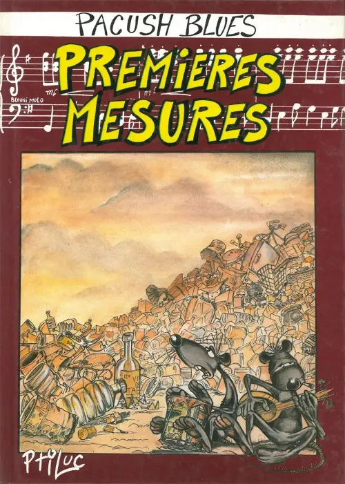 Couverture de l'album Pacush Blues Tome 1 Premières mesures