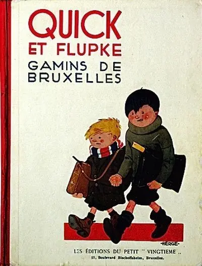 Couverture de l'album Quick et Flupke - Gamins de Bruxelles 1e série