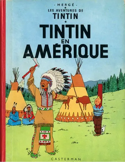 Couverture de l'album Tintin Tome 3 Tintin en Amérique