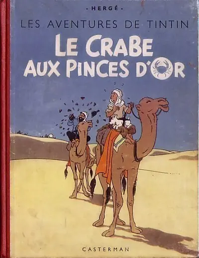 Couverture de l'album Tintin Tome 9 Le crabe aux pinces d'or