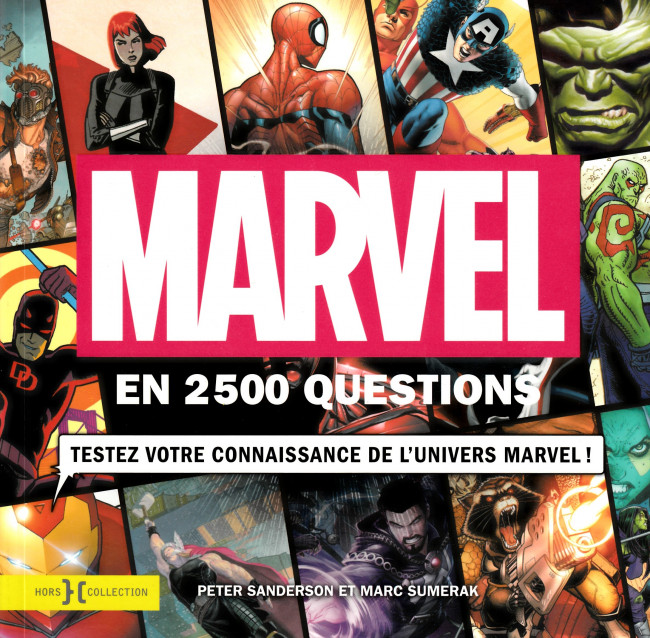 Couverture de l'album Marvel en 2500 questions