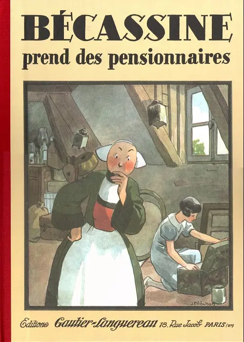 Couverture de l'album Bécassine Tome 19 Bécassine prend des pensionnaires