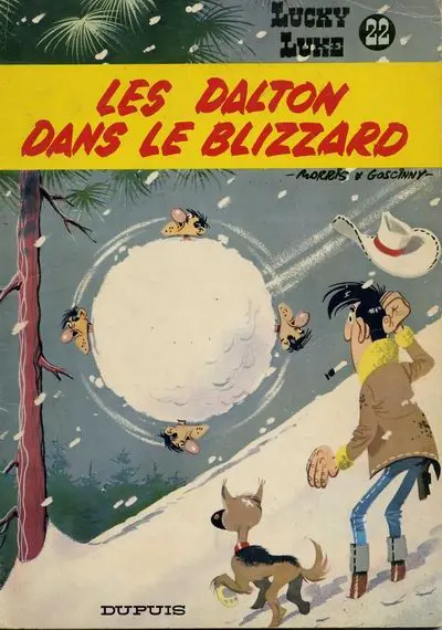 Couverture de l'album Lucky Luke Tome 22 Les Dalton dans le blizzard