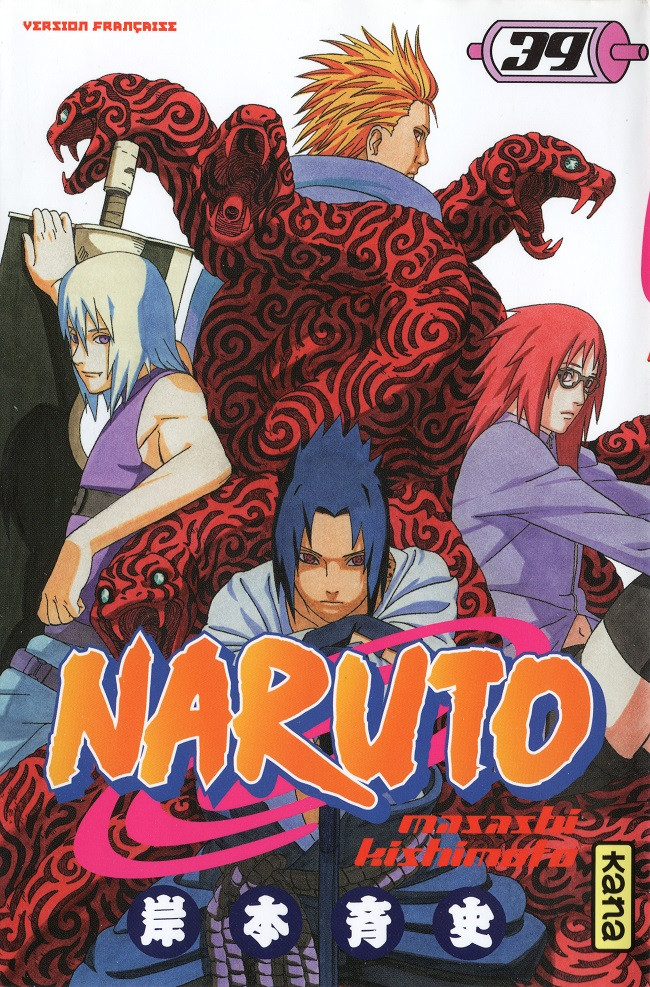 Couverture de l'album Naruto 39 Ceux qui font bouger les choses