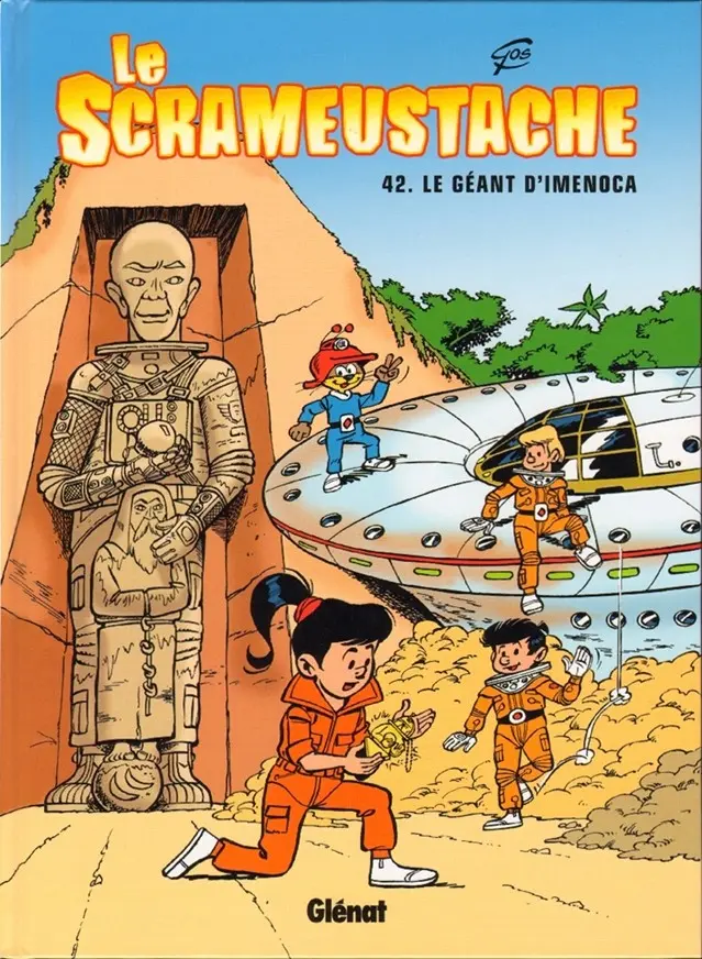 Couverture de l'album Le Scrameustache Tome 42 Le géant d'Imenoca