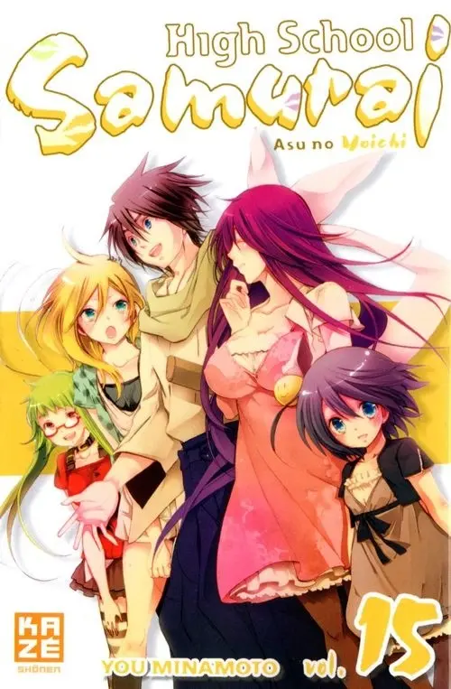 Couverture de l'album High School Samuraï - Asu no yoichi Vol. 15