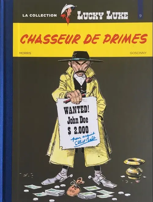 Couverture de l'album Lucky Luke La collection Tome 9 Chasseur de primes