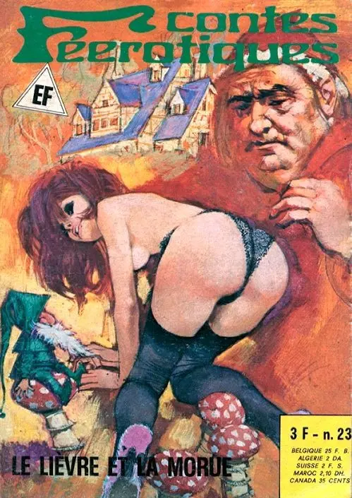 Couverture de l'album Contes féérotiques Tome 23 Le lièvre et la morue