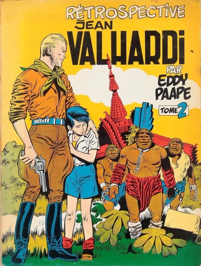 Couverture de l'album Valhardi Rétrospective Jean Valhardi 2