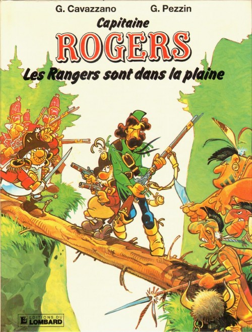 Couverture de l'album Capitaine Rogers Tome 1 Les Rangers sont dans la plaine