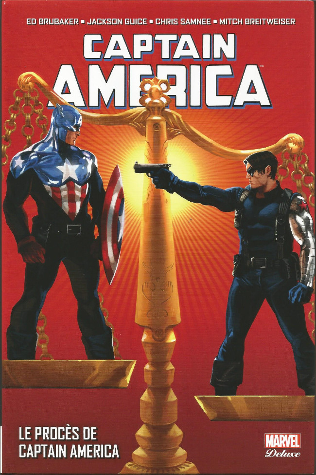 Couverture de l'album Captain America Tome 8 Le Procès de Captain America