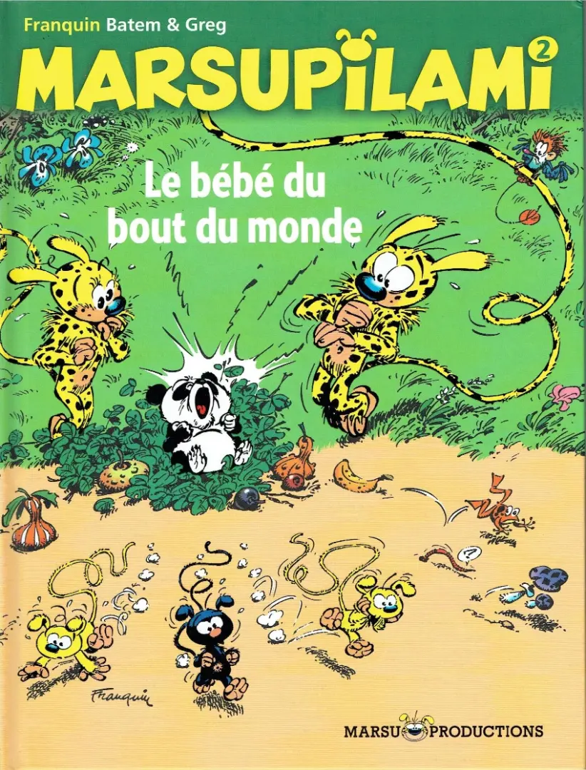 Couverture de l'album Marsupilami Tome 2 Le Bébé du bout du monde