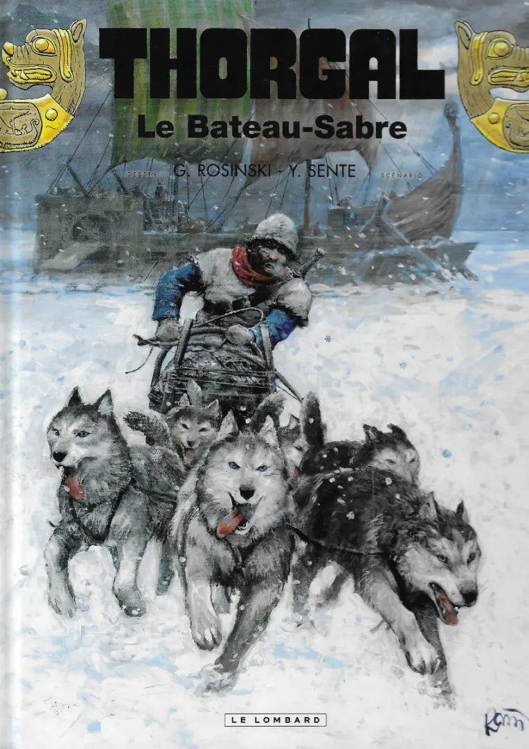 Couverture de l'album Thorgal Tome 33 Le Bateau-Sabre
