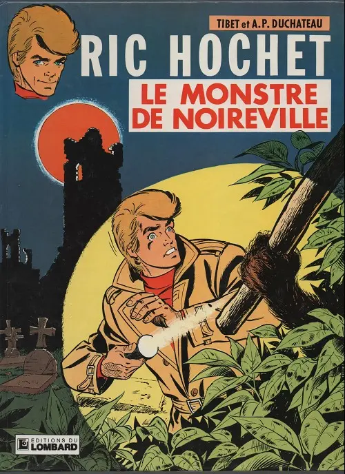 Couverture de l'album Ric Hochet Tome 15 Le monstre de noireville