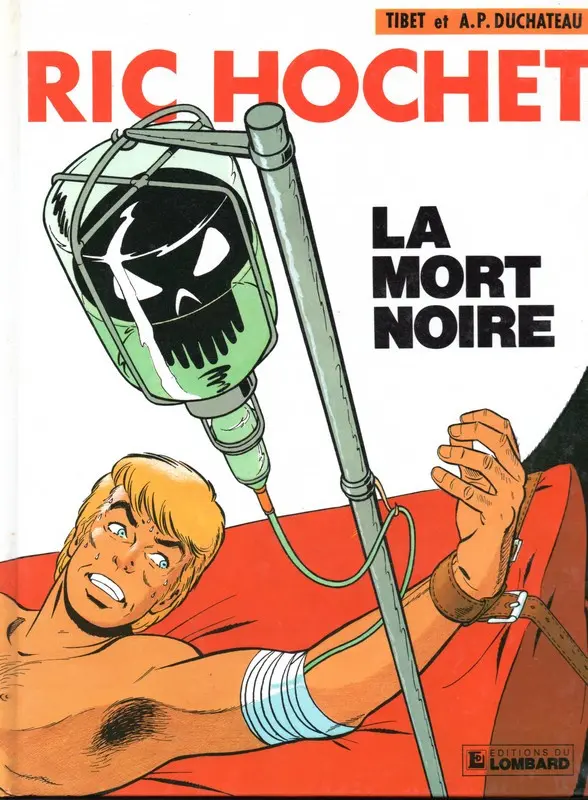Couverture de l'album Ric Hochet Tome 35 La mort noire