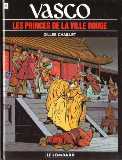 Couverture de l'album Vasco Tome 12 Les princes de la ville rouge