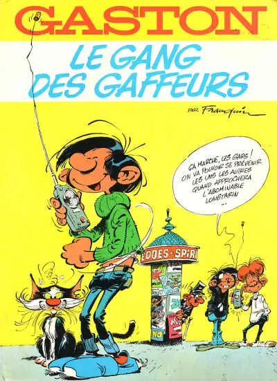 Couverture de l'album Gaston Tome 12 Le gang des gaffeurs