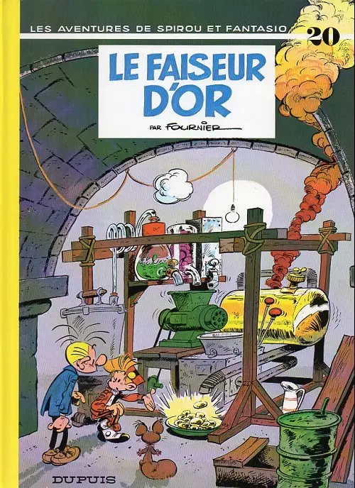 Couverture de l'album Spirou et Fantasio Tome 20 Le faiseur d'or