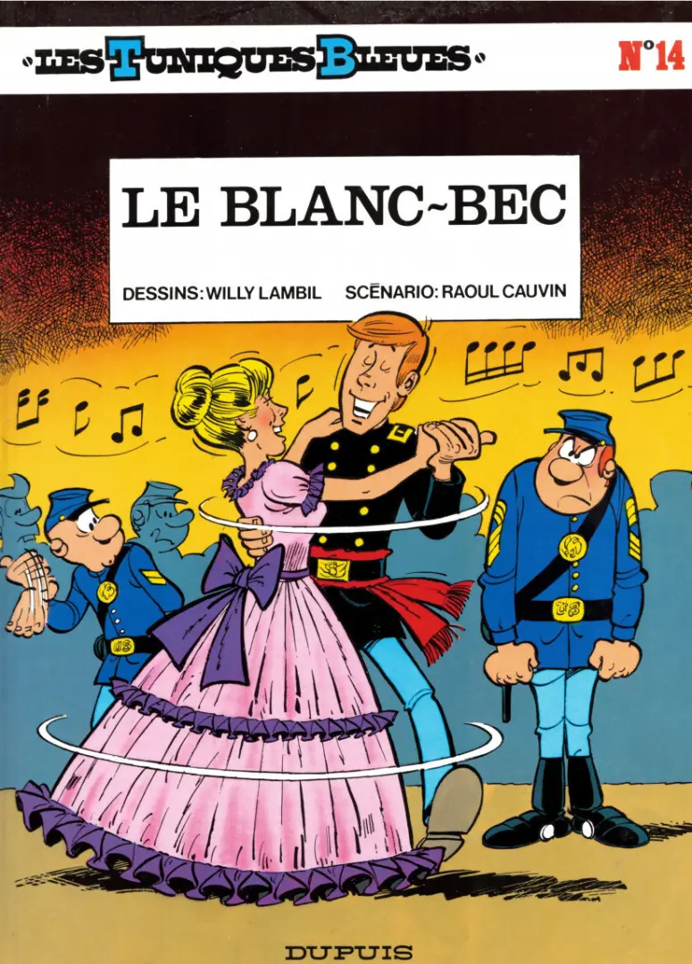 Couverture de l'album Les Tuniques Bleues Tome 14 Le blanc-bec
