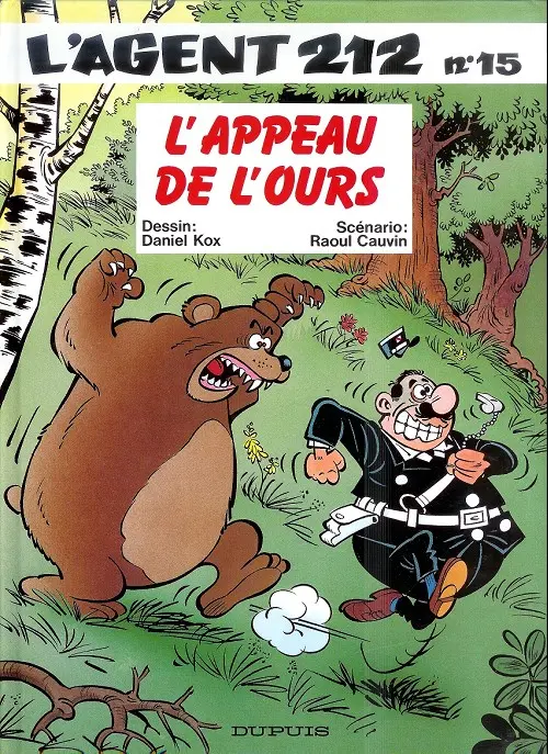 Couverture de l'album L'Agent 212 Tome 15 L'appeau de l'ours