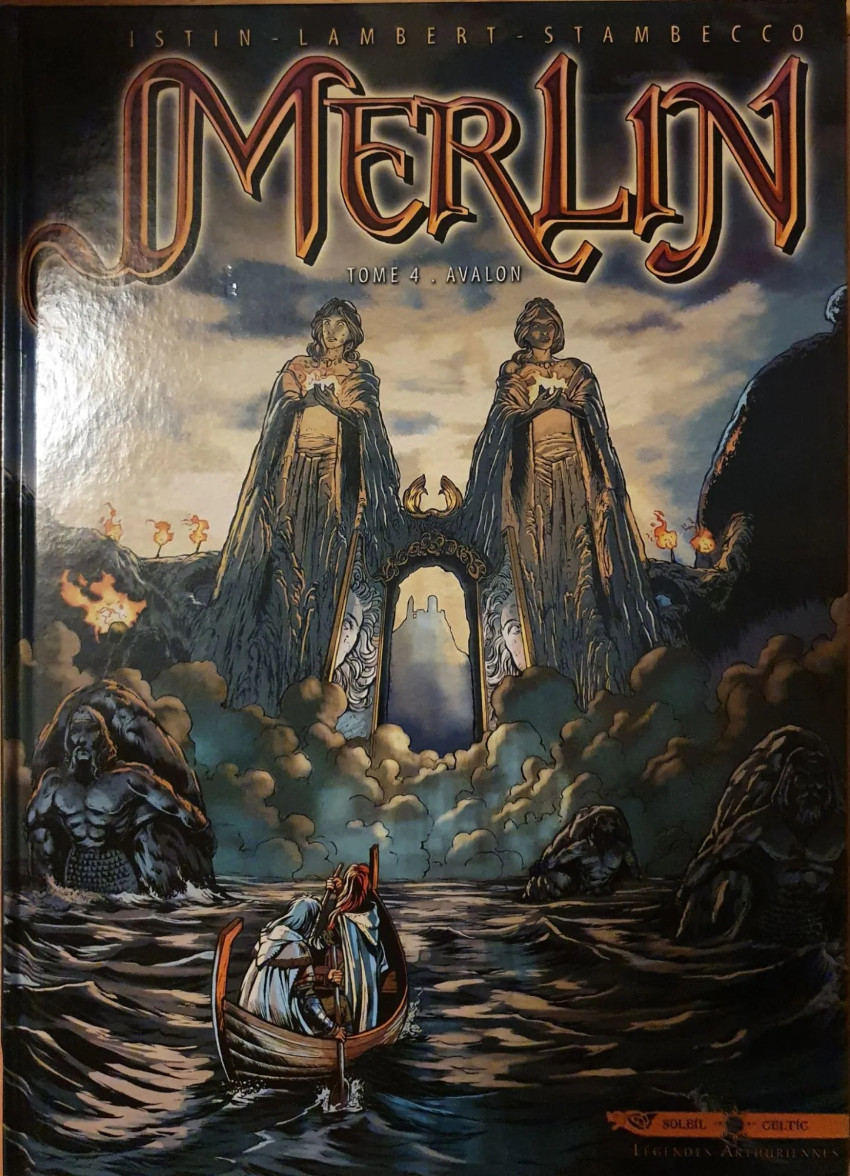 Couverture de l'album Merlin Tome 4 Avalon