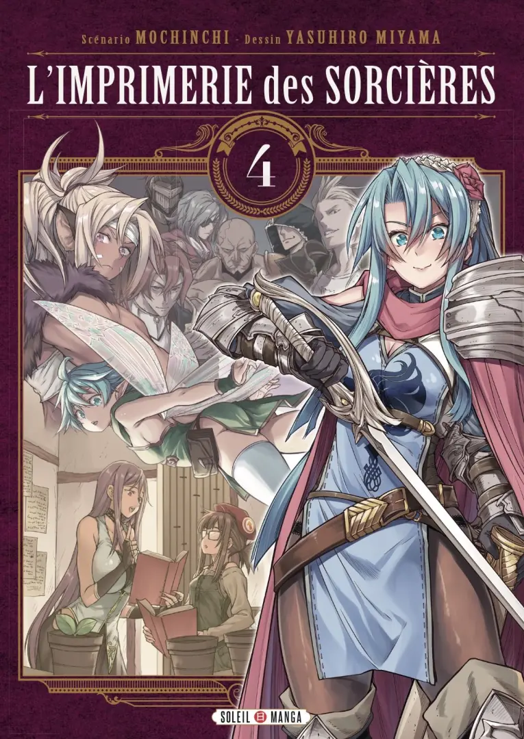 Couverture de l'album L'imprimerie des sorcières 4