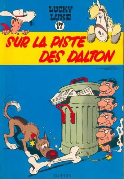 Couverture de l'album Lucky Luke Tome 17 Sur la piste des Dalton