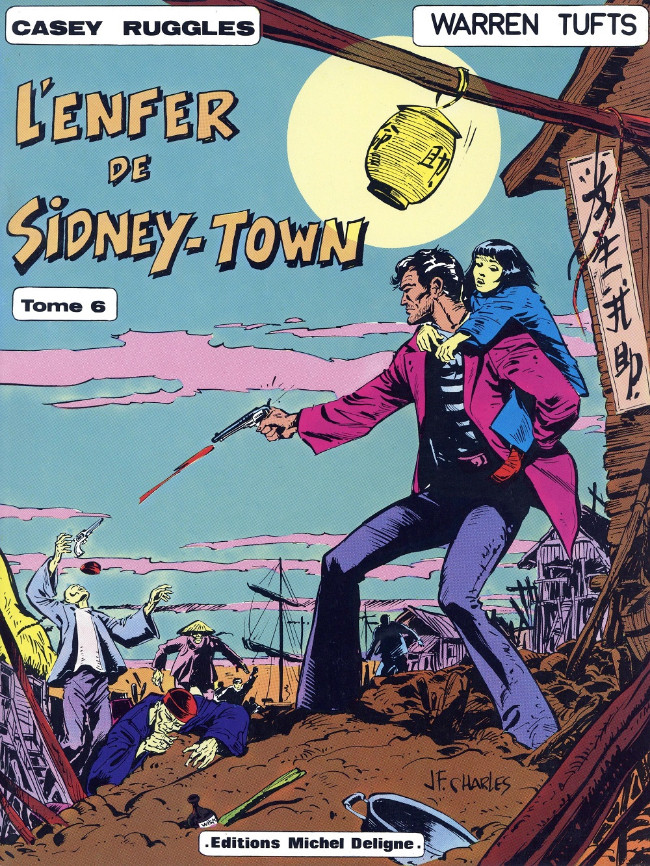 Couverture de l'album Casey Ruggles Tome 6 L'enfer de Sidney-Town