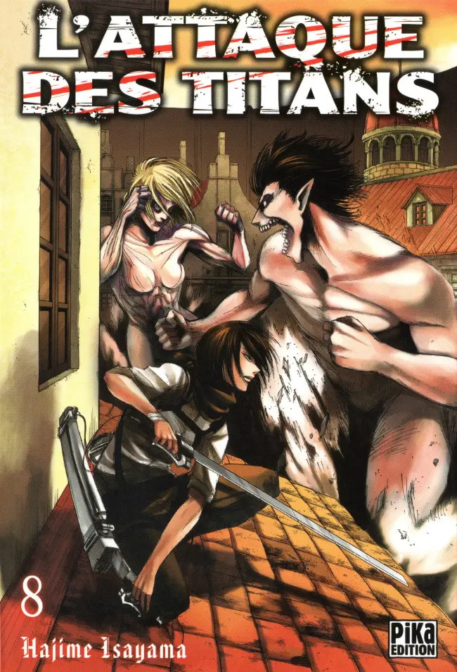 Couverture de l'album L'Attaque des Titans 8