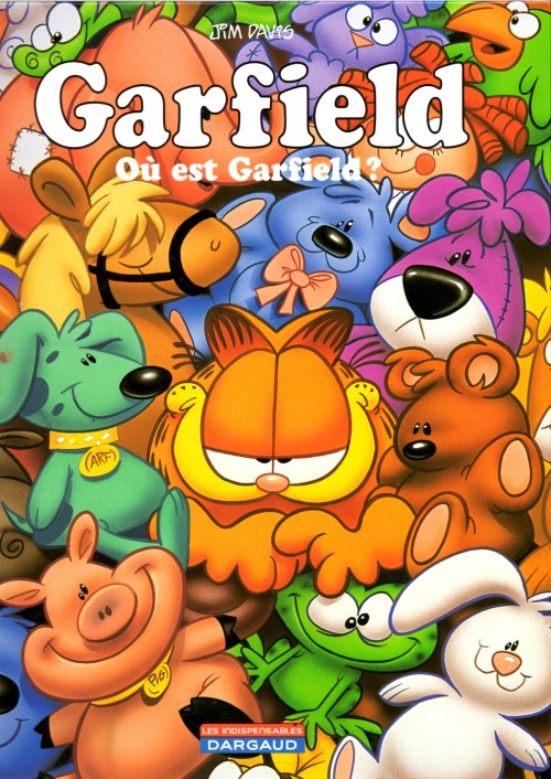 Couverture de l'album Garfield Tome 45 Où est Garfield ?