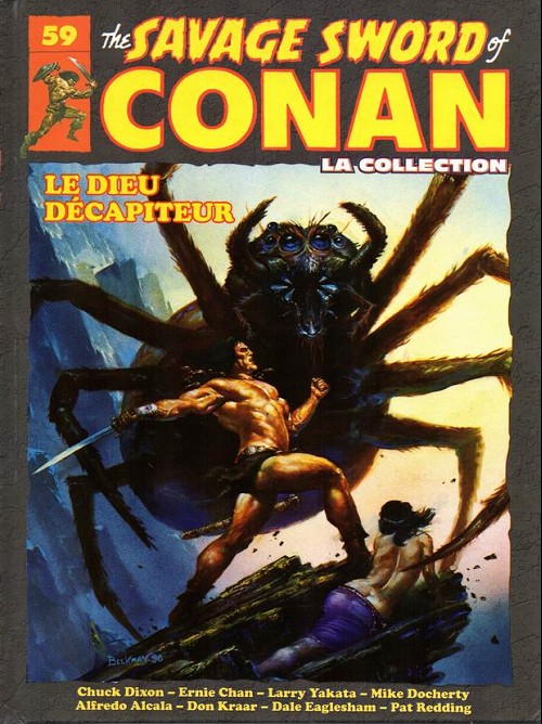Couverture de l'album The Savage Sword of Conan - La Collection Tome 59 Le dieu décapiteur