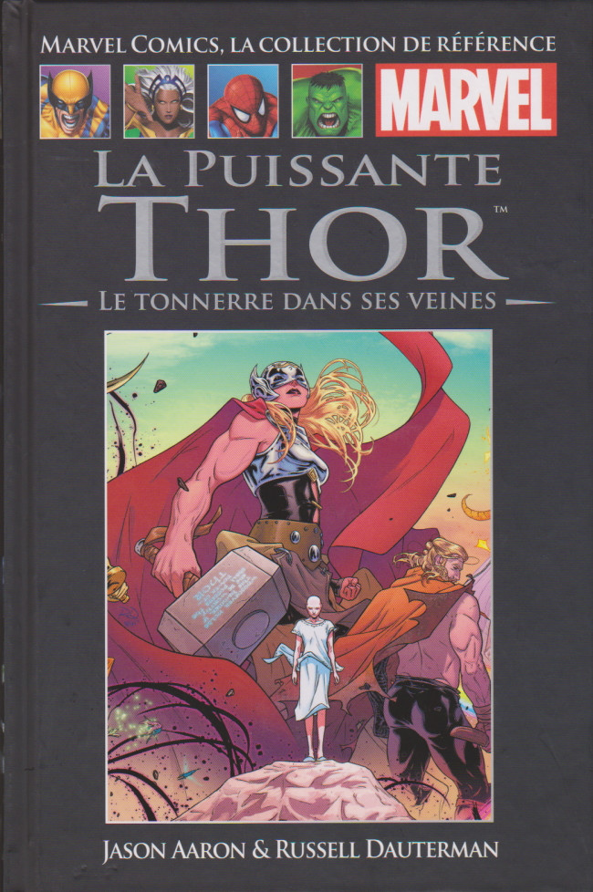 Couverture de l'album Marvel Comics - La collection de référence Tome 160 La Puissante Thor : le tonnerre dans ses veines