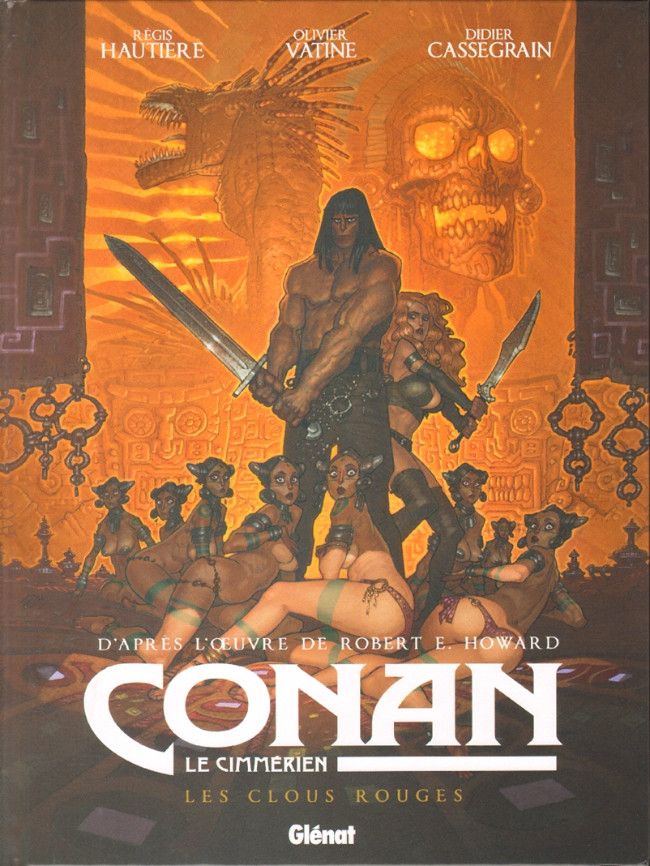 Couverture de l'album Conan le Cimmérien Tome 7 Les Clous rouges