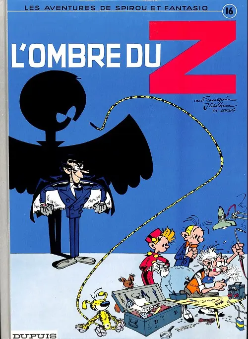Couverture de l'album Spirou et Fantasio Tome 16 L'ombre du Z